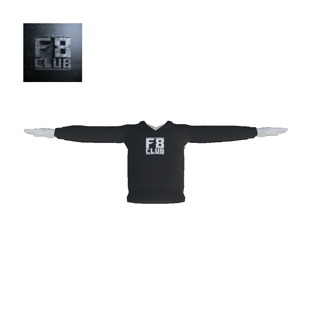 The F8 Club Sweatshirt Decentraland Marketplace