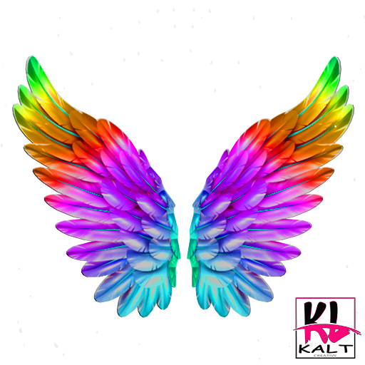 Pride Angel Wings Rainbow Decentraland Marketplace